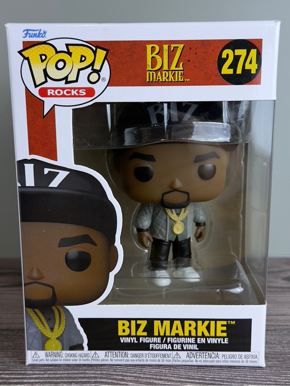 Funko Pop #274: Biz Markie Rocks Collectible Figure
